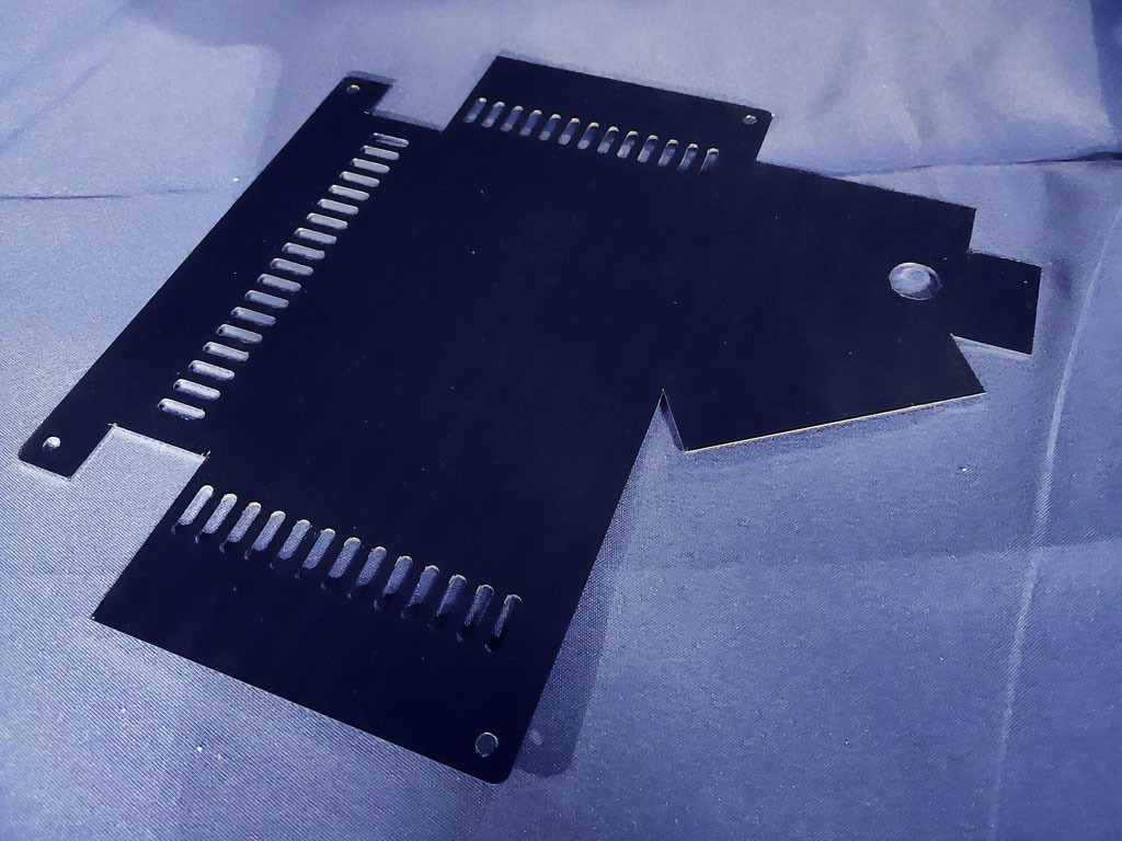 外側研磨カバー部品2の製作過程 1