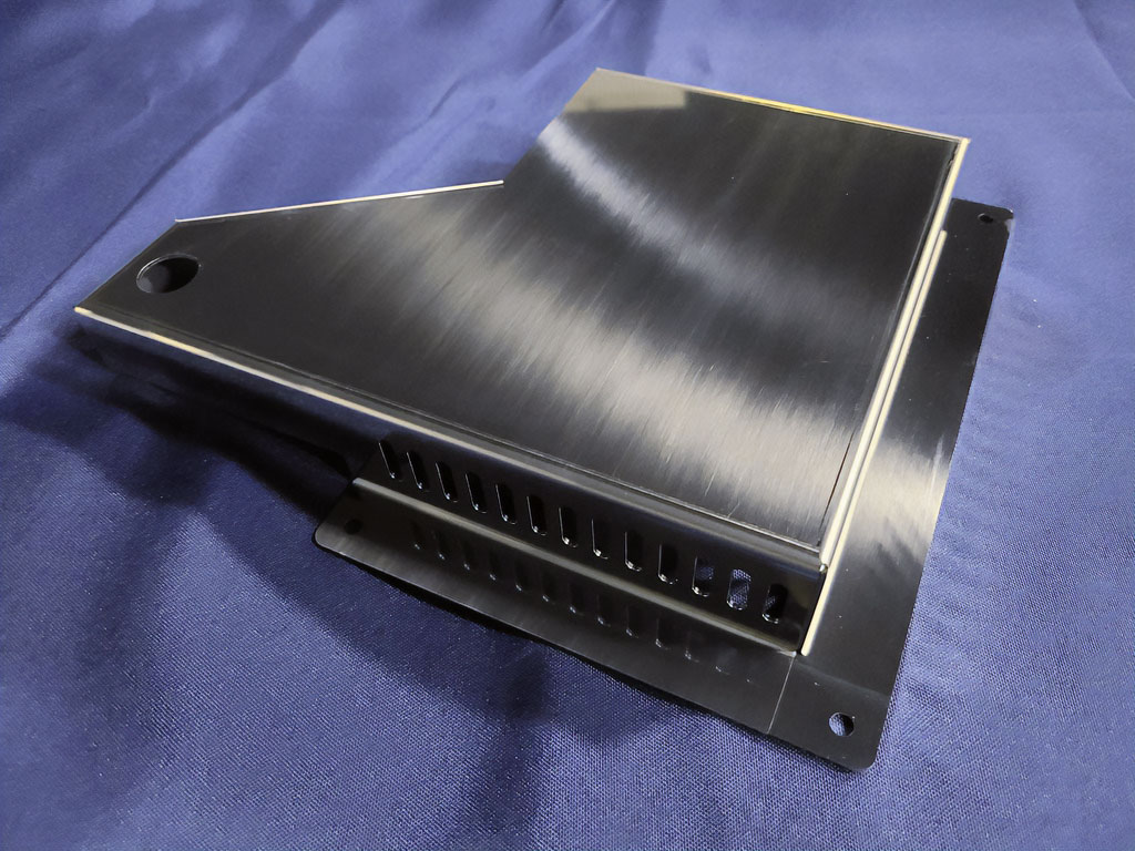 外側研磨カバー部品2の製作過程 2